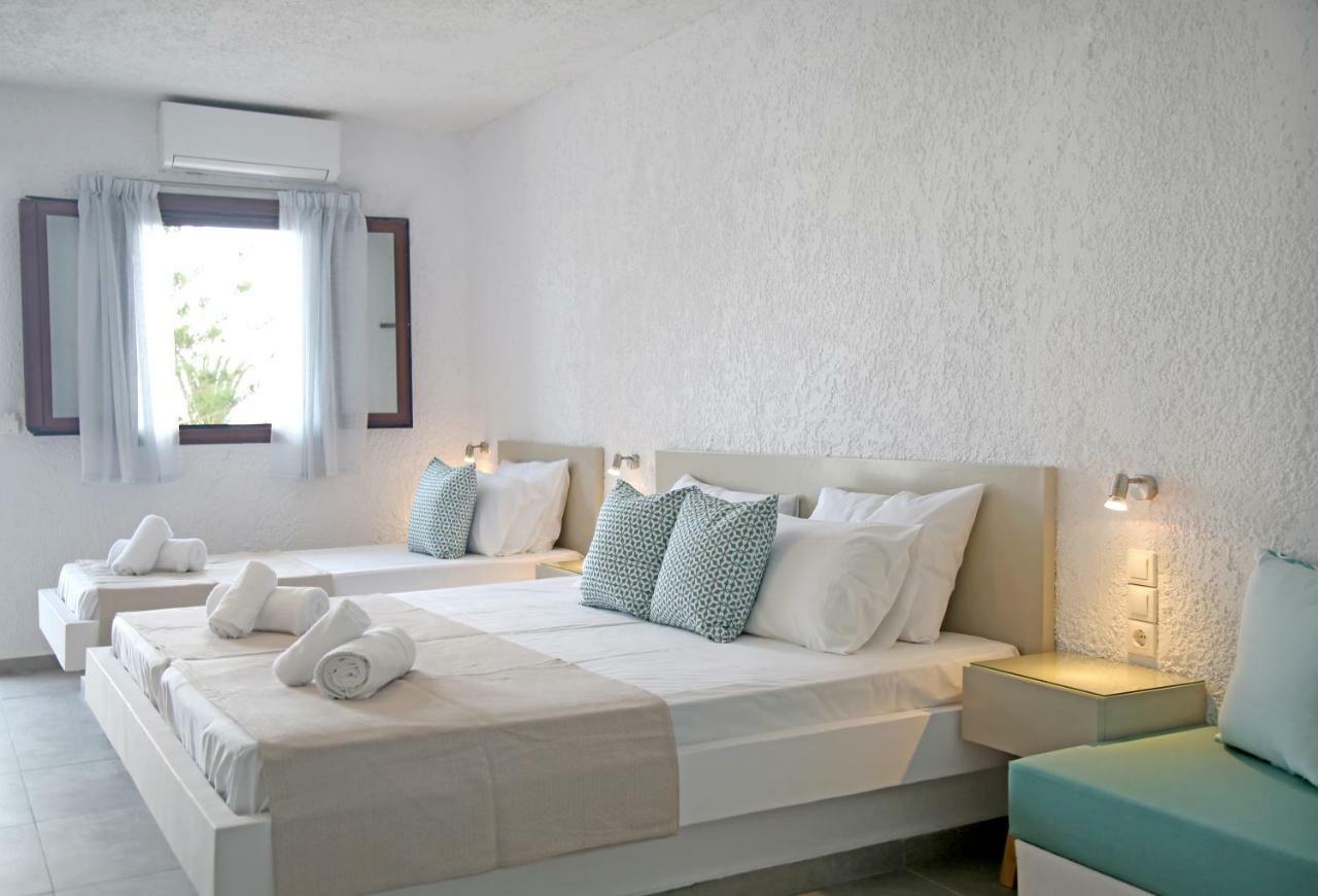 Blue Ocean Apartments Makrýgialos المظهر الخارجي الصورة